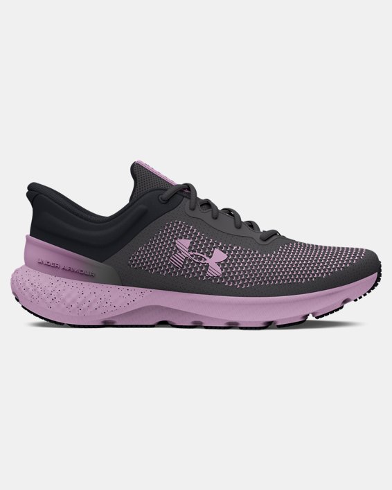 Women's UA Charged Escape 4 Knit Running Shoes in Gray image number 0
